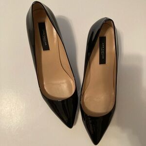 Ann Taylor Black Patent Heels